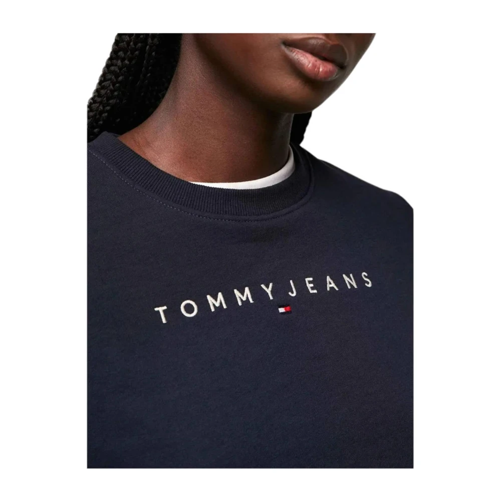 Tommy Hilfiger Lineaire Sweater Blue Dames
