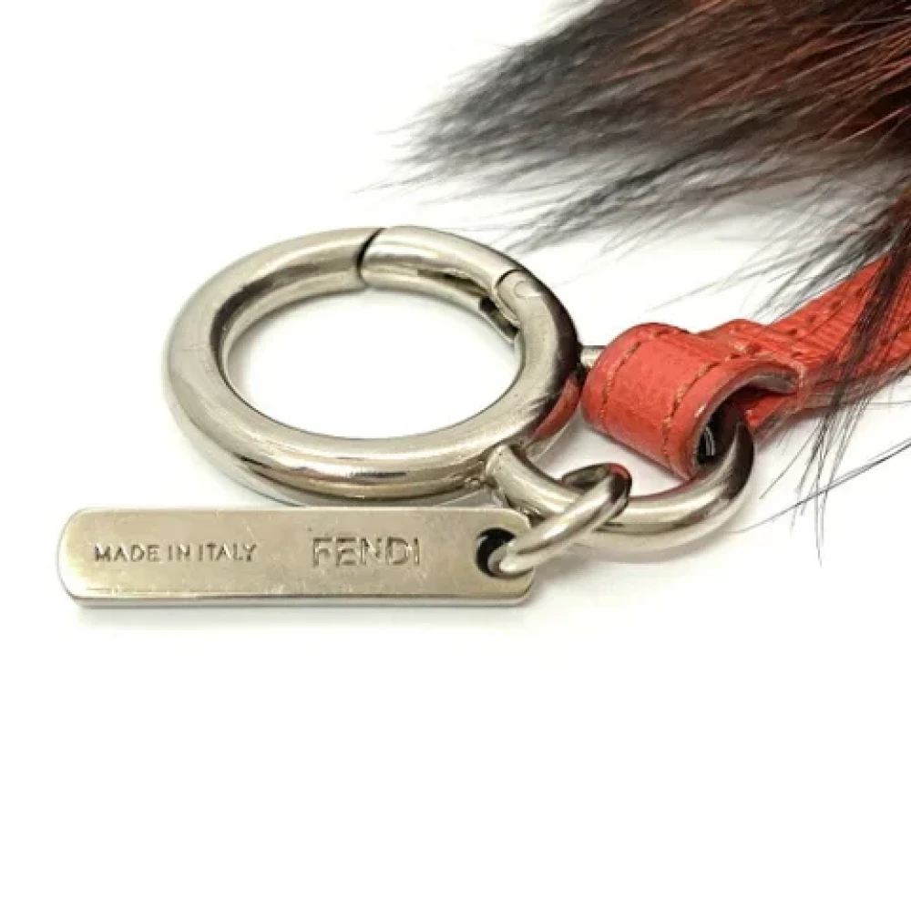 Fendi Vintage Pre-owned Fabric key-holders Red Dames
