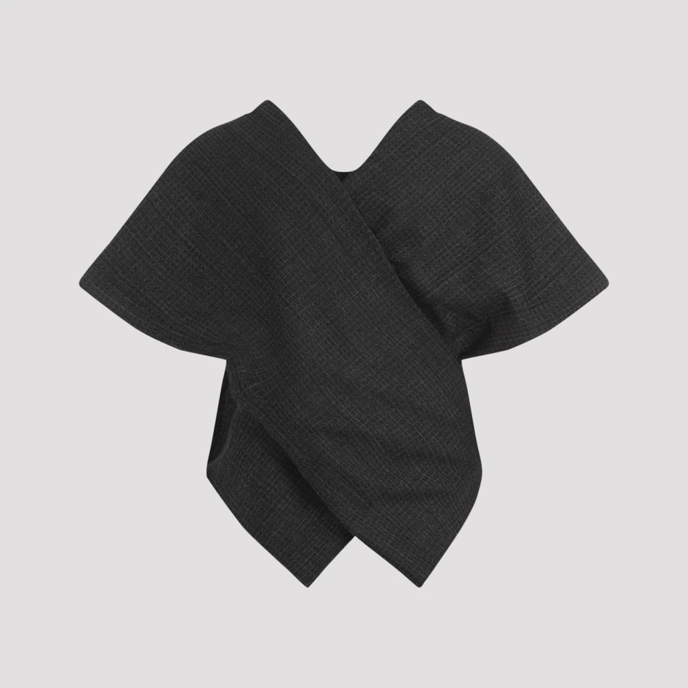 Balenciaga Luxe Zwarte Topkleding Aw24 Black Dames