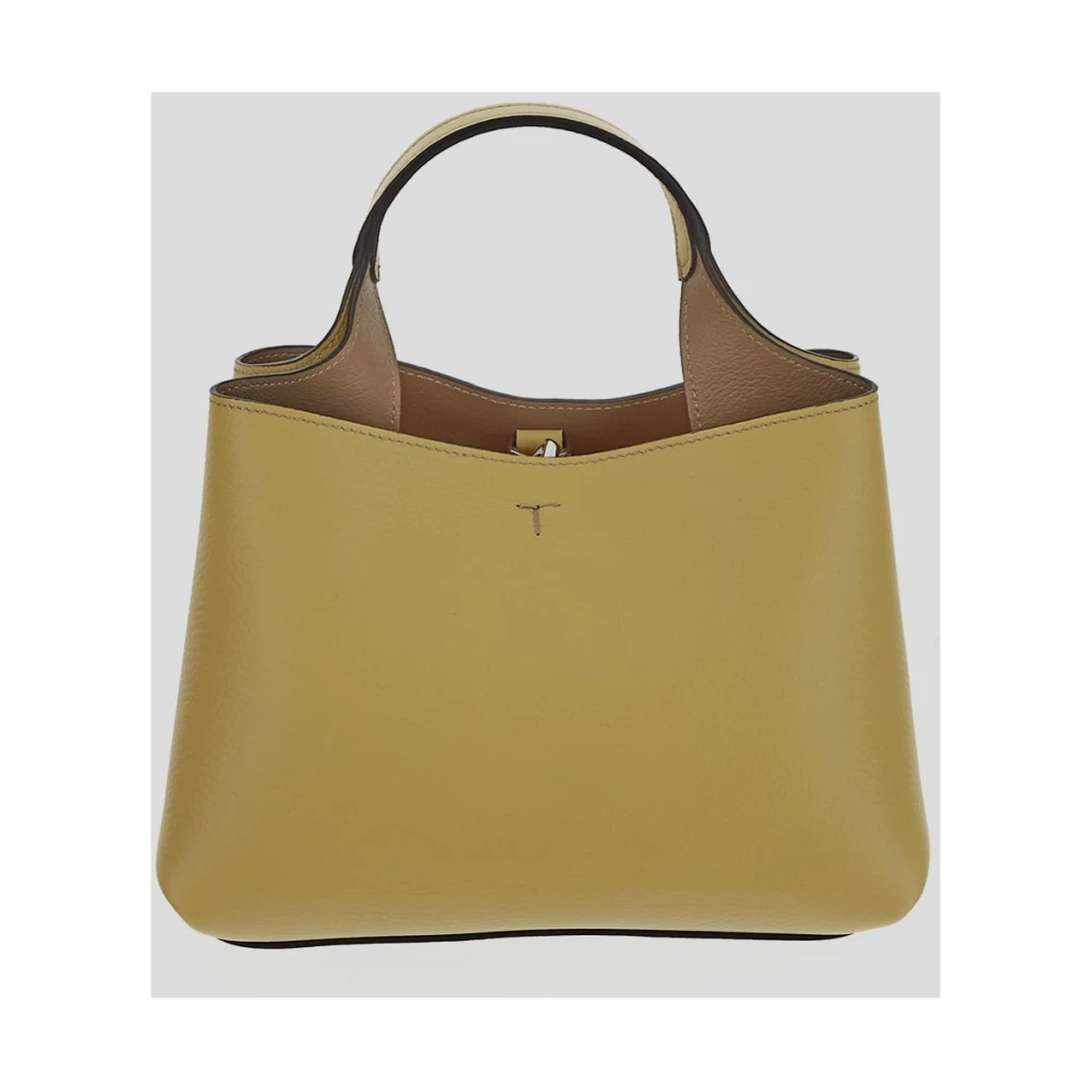 TOD'S Leren Micro Tas Green Dames