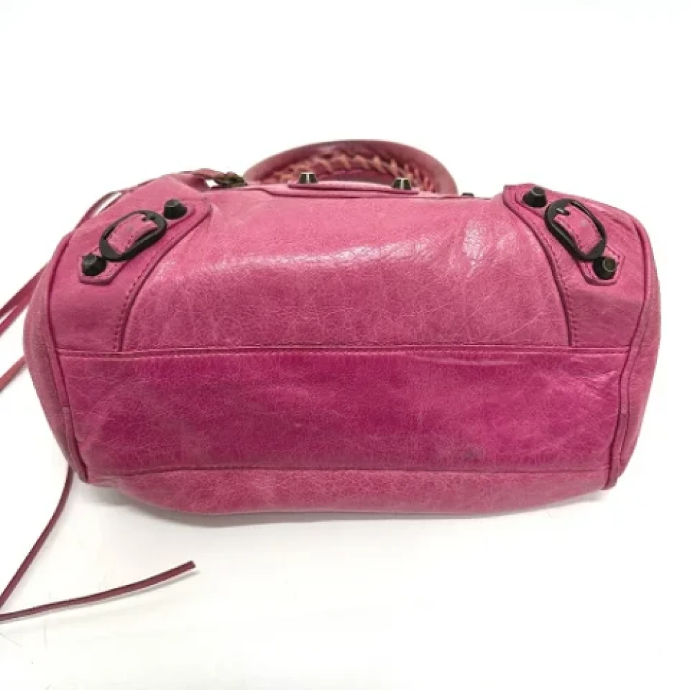 Balenciaga Vintage Pre-owned Leather balenciaga-bags Pink Dames