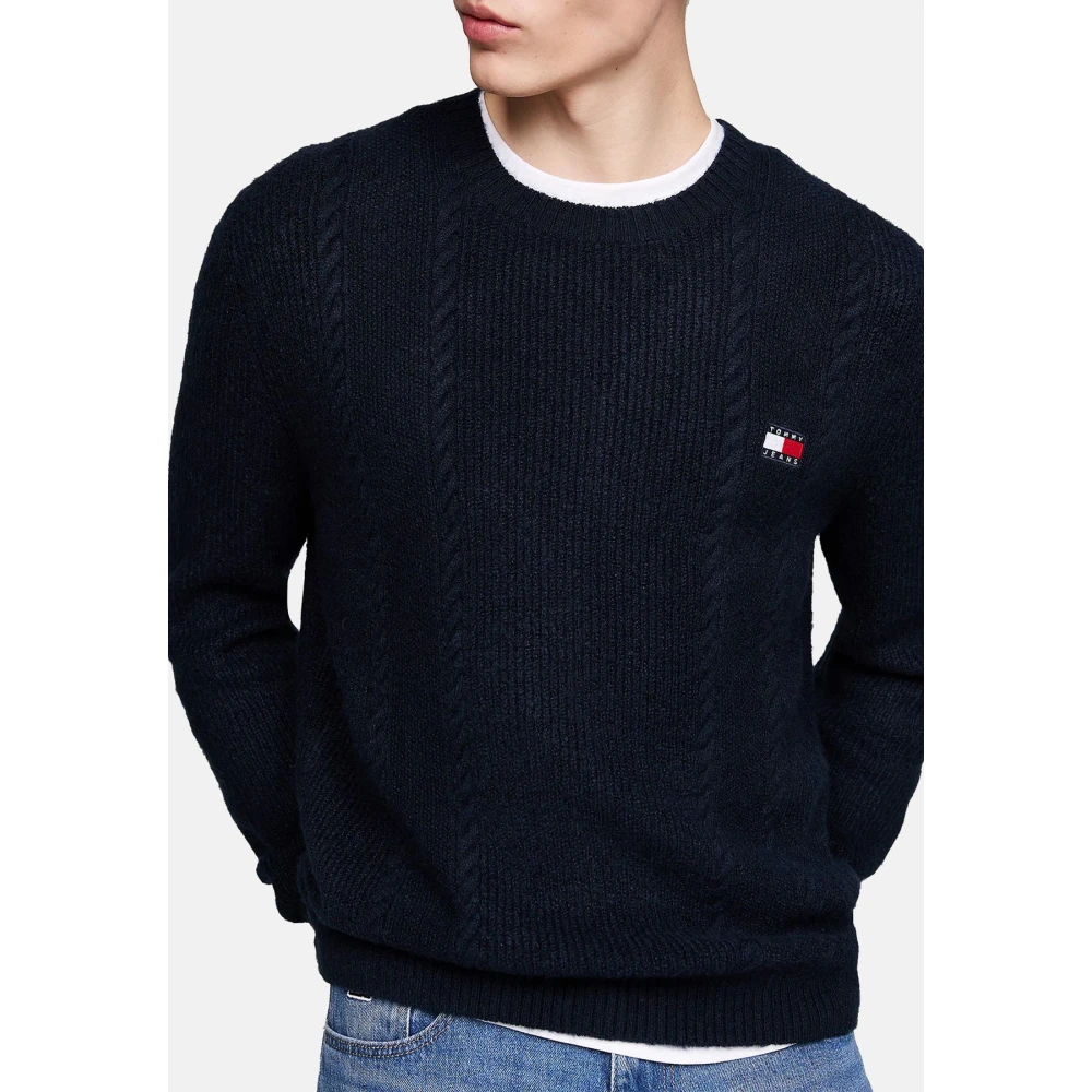 Tommy Jeans Breigoed Collectie Brown Heren