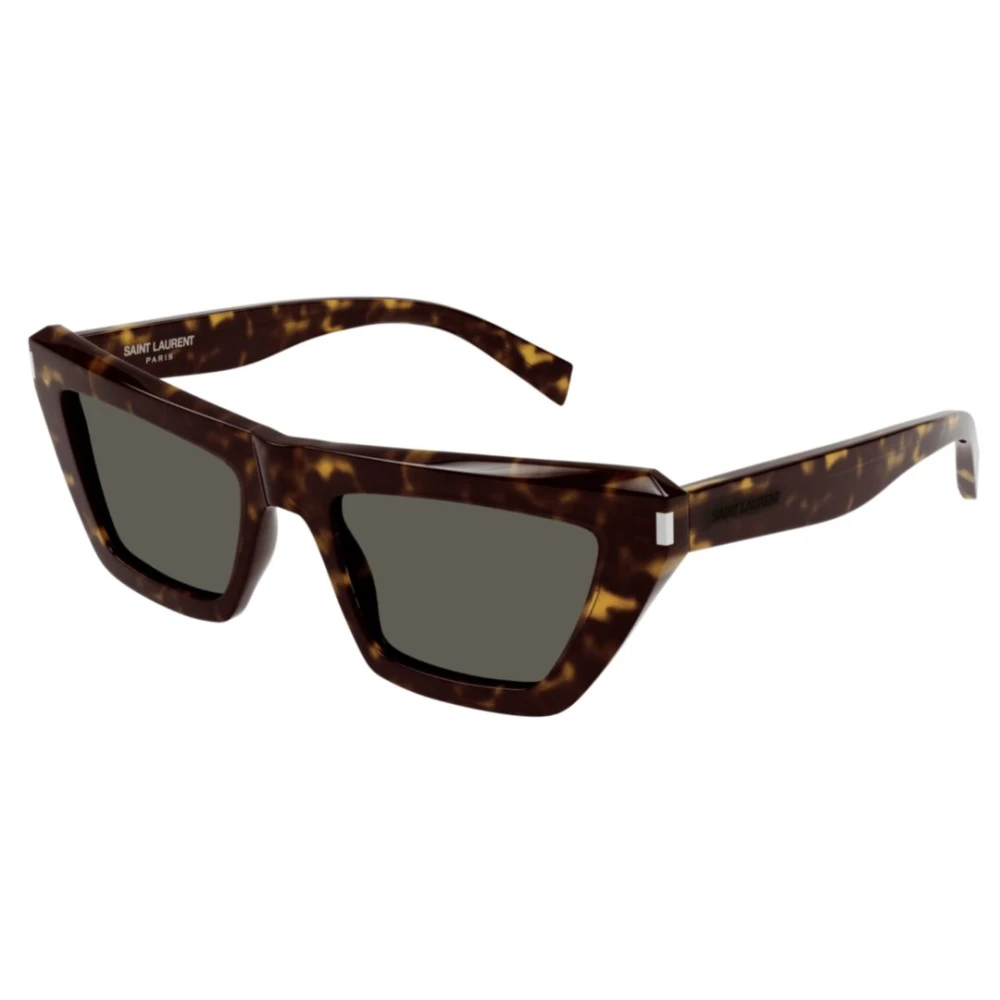 Saint Laurent Unisex Brown Cat Eye Sunglasses