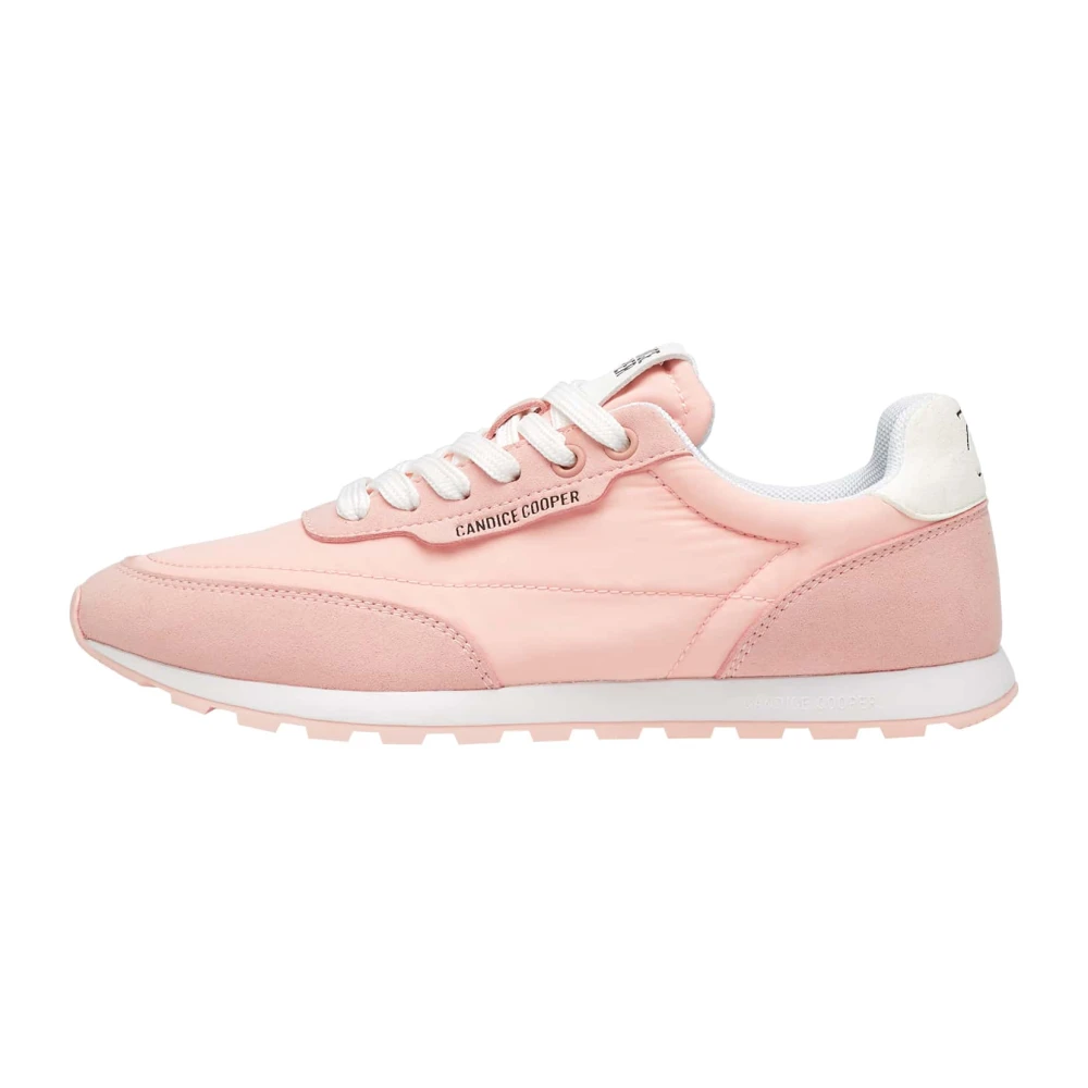 Candice Cooper Women's Pink Sneakers, 7 Uk, Suede And Technical Fabric Trainers
