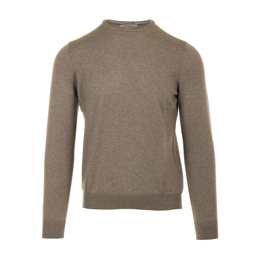 Gran Sasso Dove Grey Sweater Paricollo Style Gray, Herr