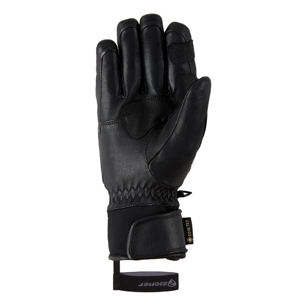 Ziener Zwarte Guard GTX Waterdichte Handschoenen Black Heren