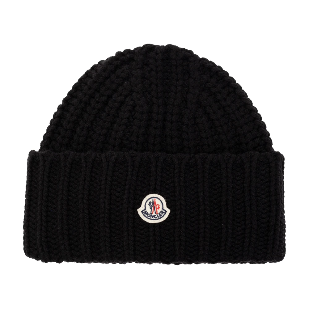 Moncler Kashmir mössa Black, Dam