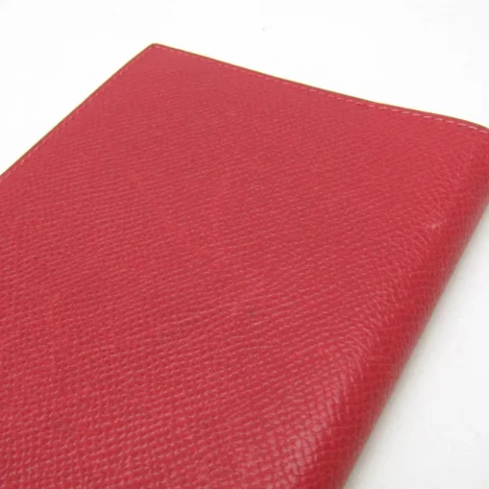 Hermès Vintage Pre-owned Leather home-office Red Dames