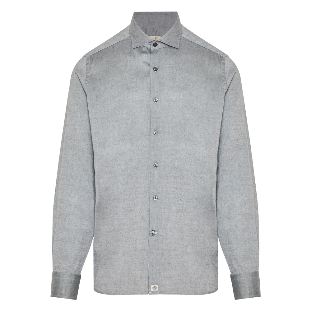 Sonrisa Lyocell Wol Shirt Gray Heren