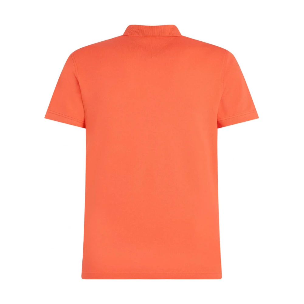 Tommy Hilfiger 1985 Slim Polo Shirt Orange Heren
