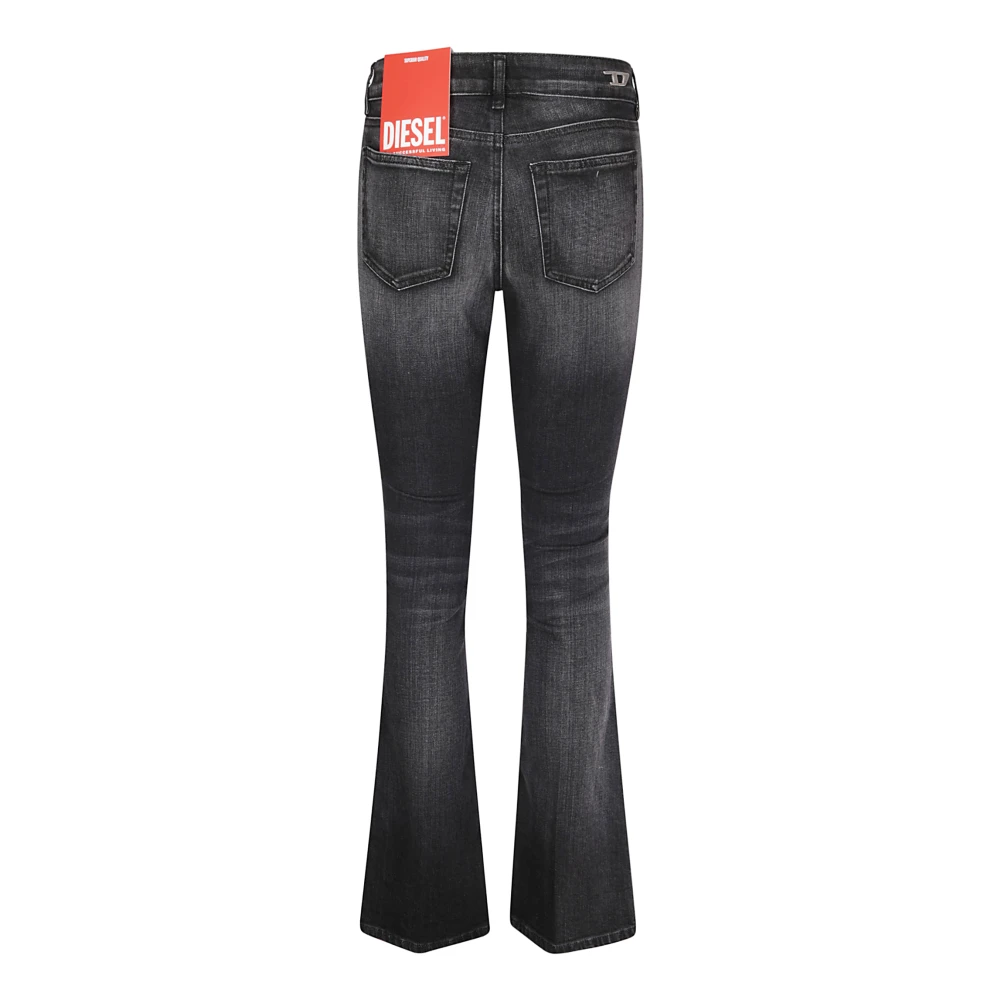 Diesel Palazzo Jeans met Zakken Gray Dames