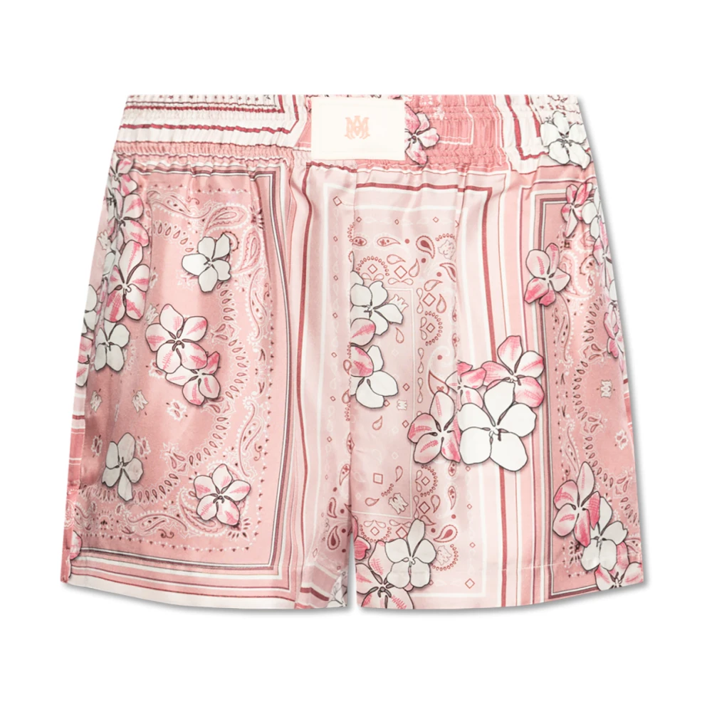 Amiri Zijden shorts Pink Dames