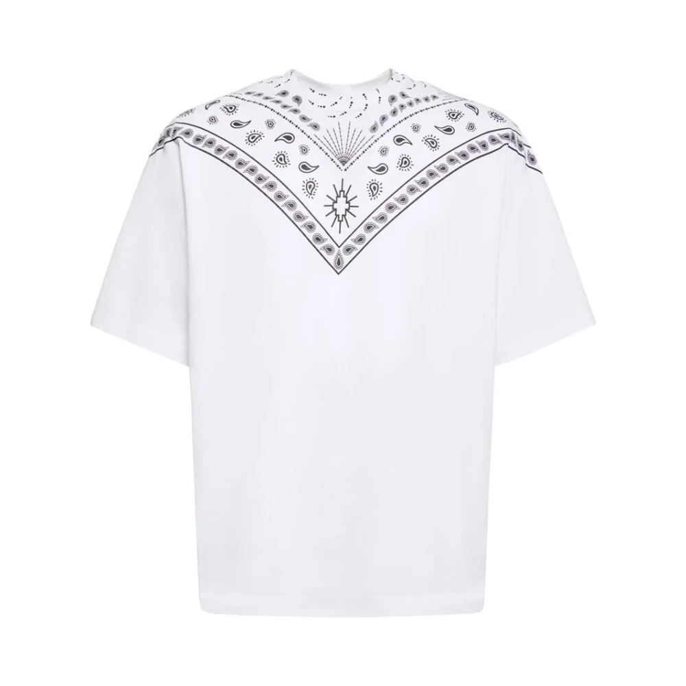 Bandana Oversized T-skjorte Hvit Svart