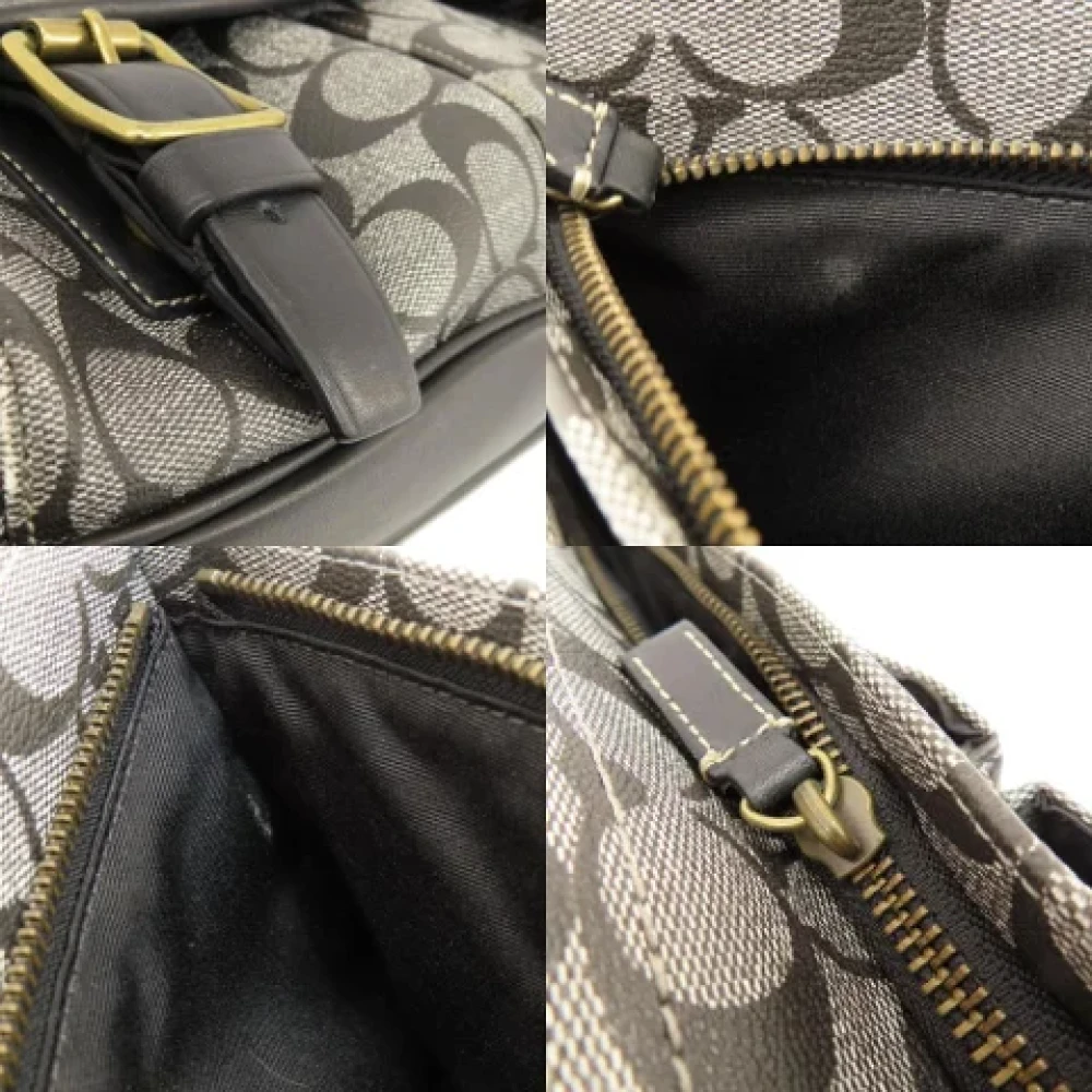 Coach Pre-owned Plastic shoulder-bags Black Dames
