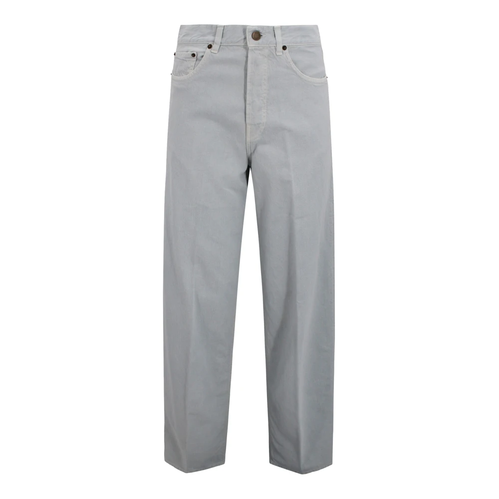 Haikure Vrouw Grijs Jeans Dames, W26, Katoen, Bethany Katoen En Linnen Jeans