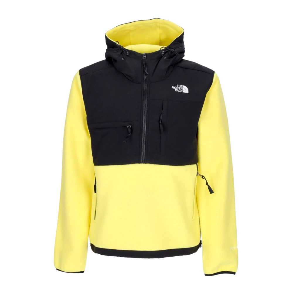 The North Face Men's Yellow Xl, Tail Fleece Anorak Jacket