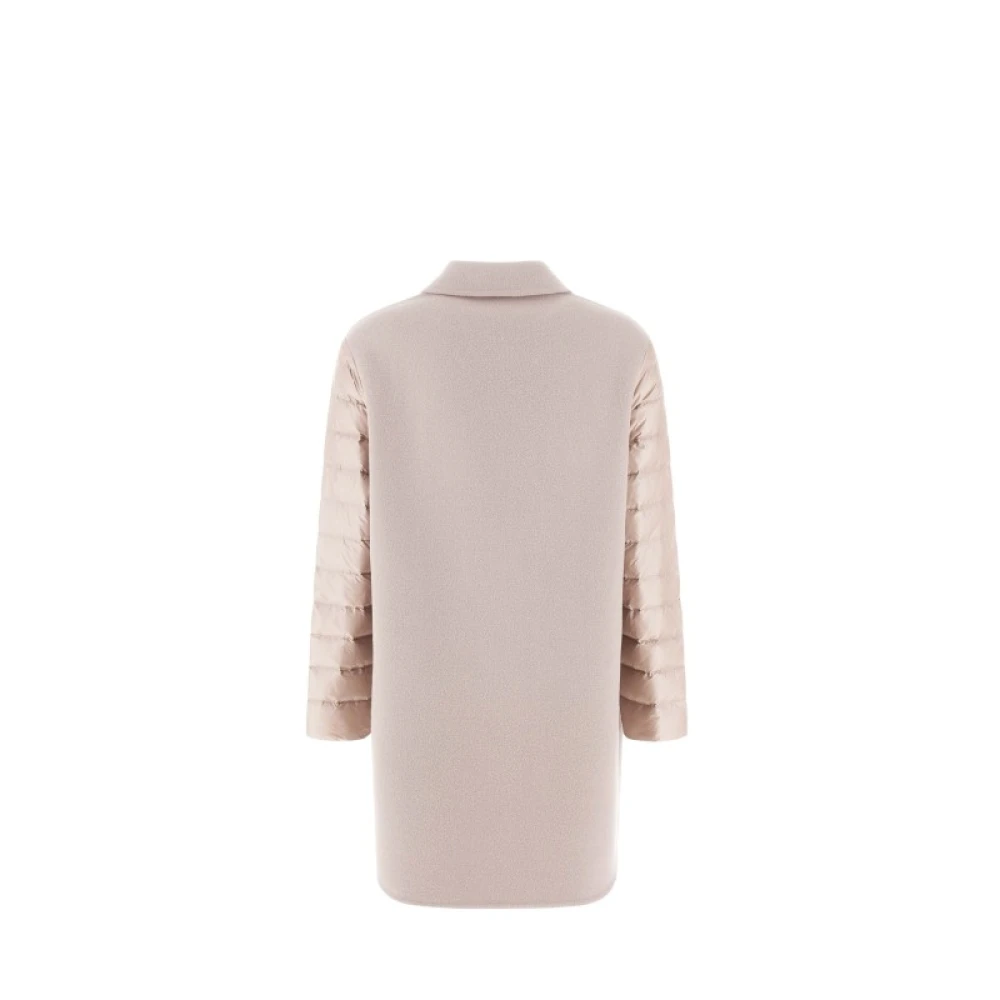 Herno Gepaneerde Donsjas Beige Dames
