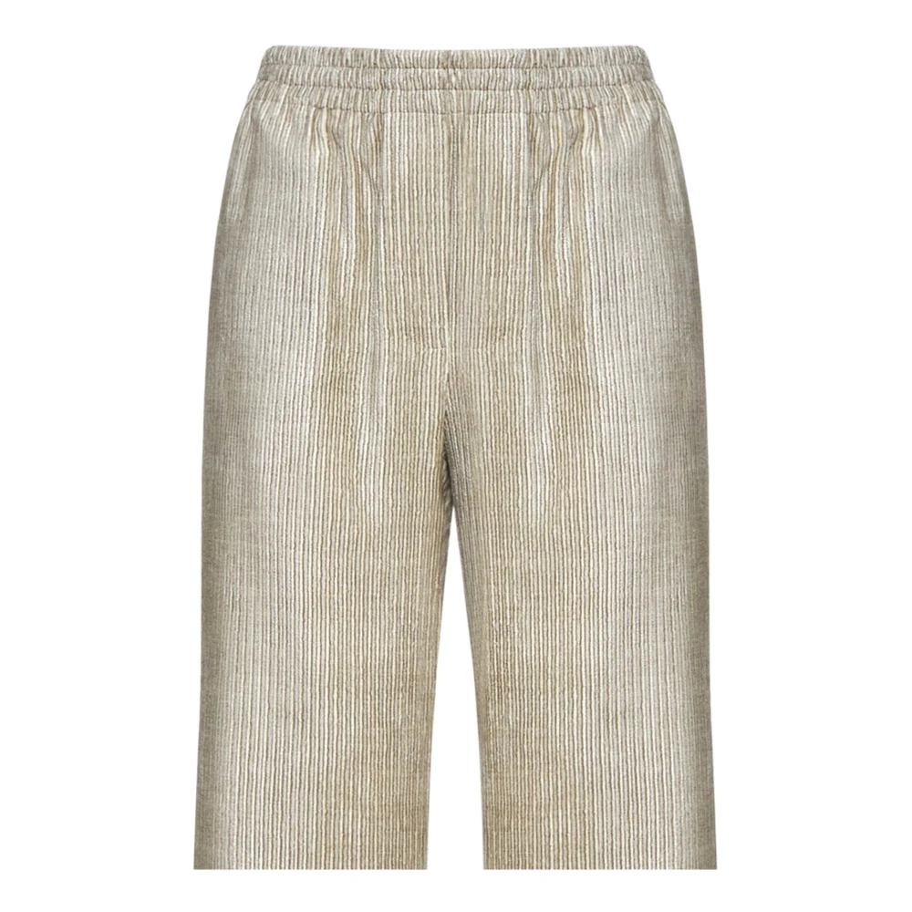 Alysi Elegante Broek Beige Dames