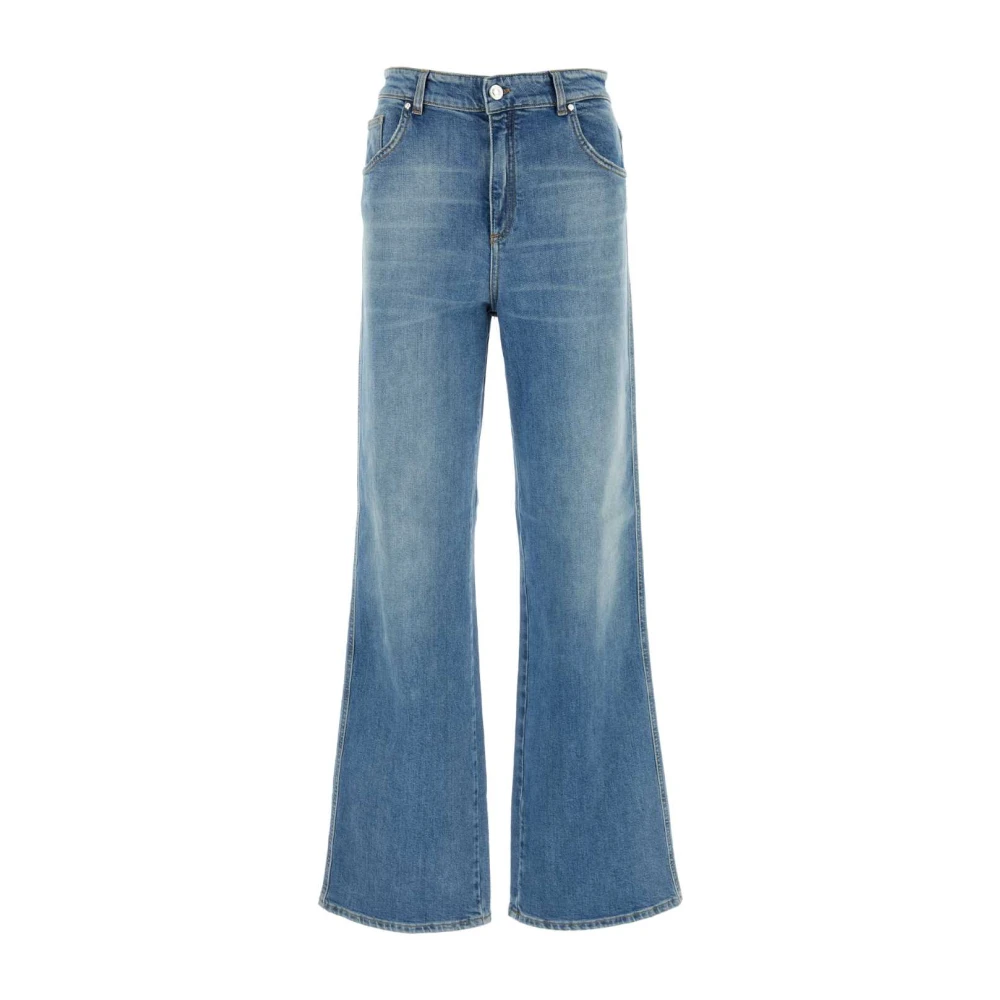 Blumarine Stretch denim jeans Blue Dames
