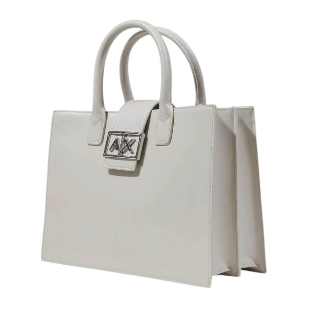 Armani Exchange Lente Zomer Dames Middelgrote Tassen Collectie Beige Dames