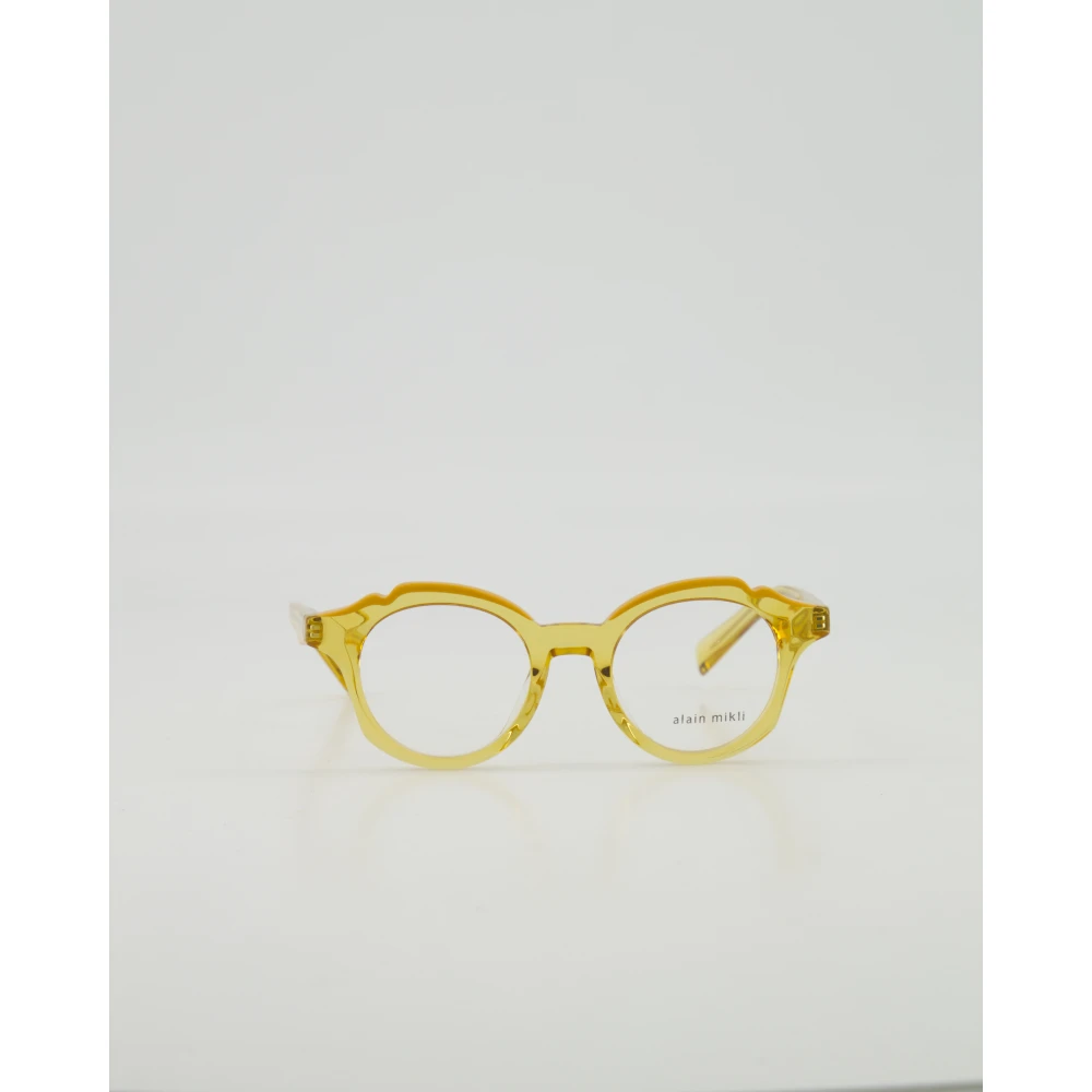 Alain Mikli Stijlvolle Brillencollectie Yellow Dames