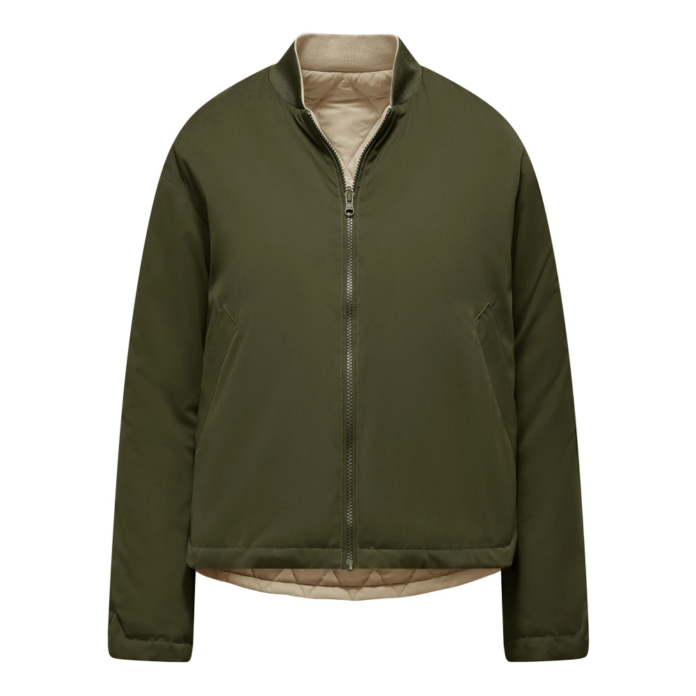 Bomboogie Women's Green Reversible Short Jacket - Winter Jackets - L - Jackets