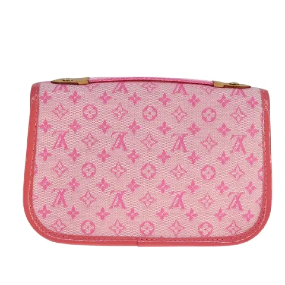 Louis Vuitton Vintage Pre-owned Canvas pouches Pink Dames