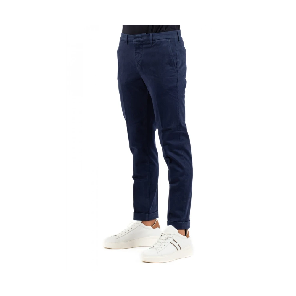 Fay Heren Casual Broek Blue Heren