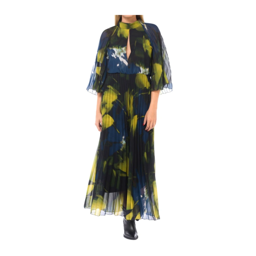 Kaos Damesjurk Pi1Gx016 Synthetische Stof Multicolor Dames