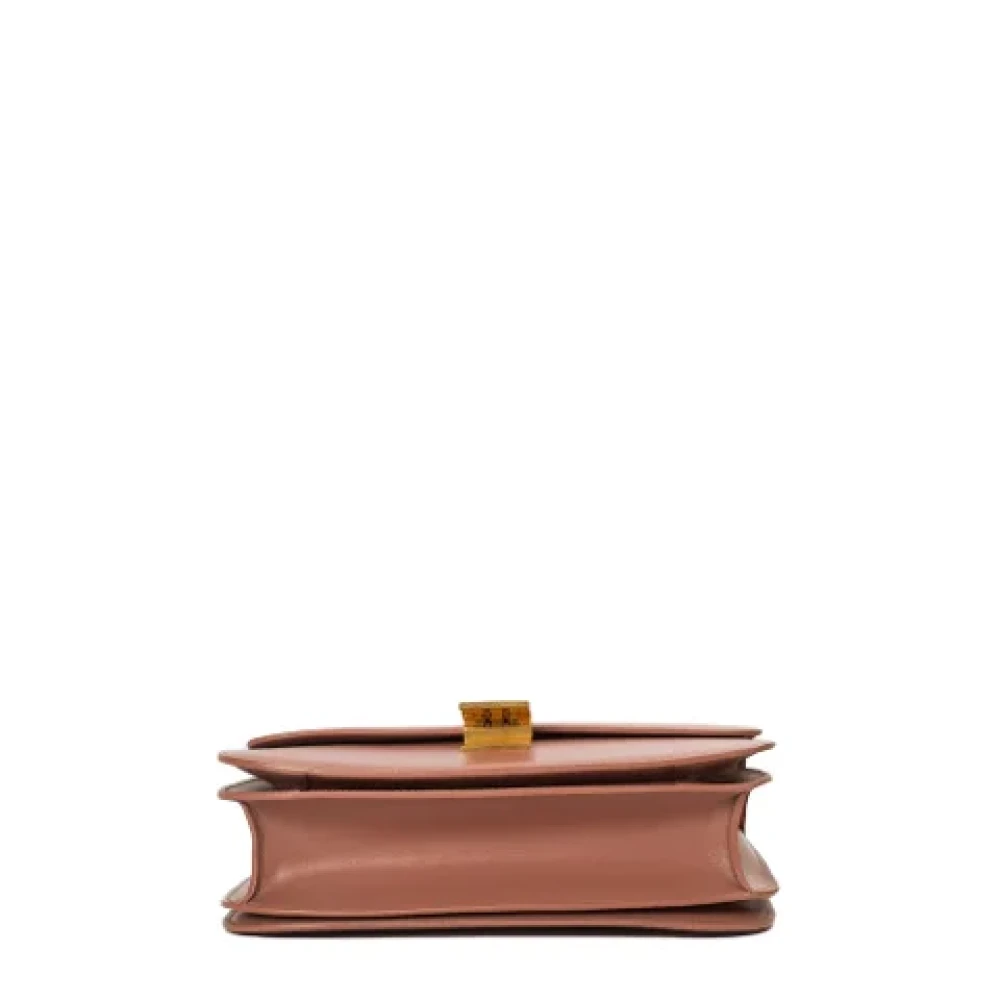 Celine Vintage Pre-owned Leather celine-bags Pink Dames