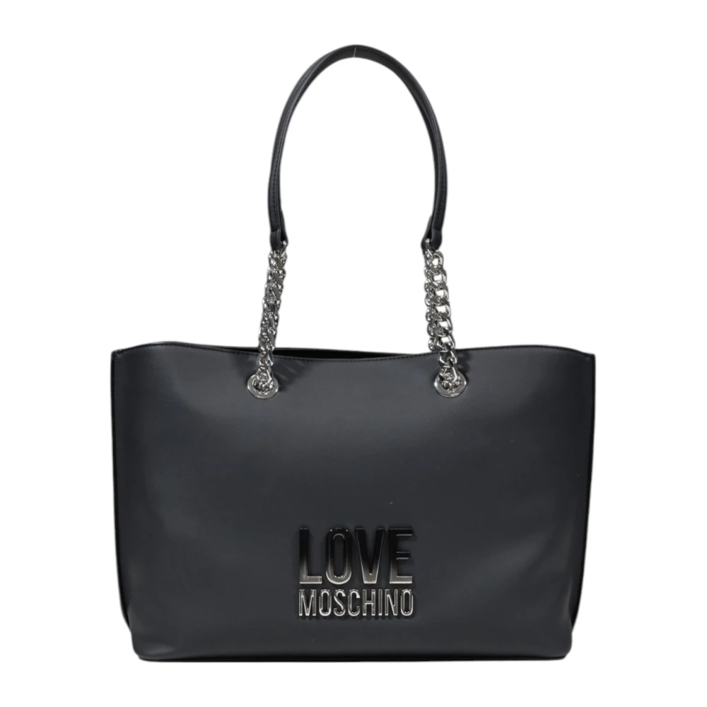 Love Moschino Stijlvolle damestassen voor lente zomer Gray Dames