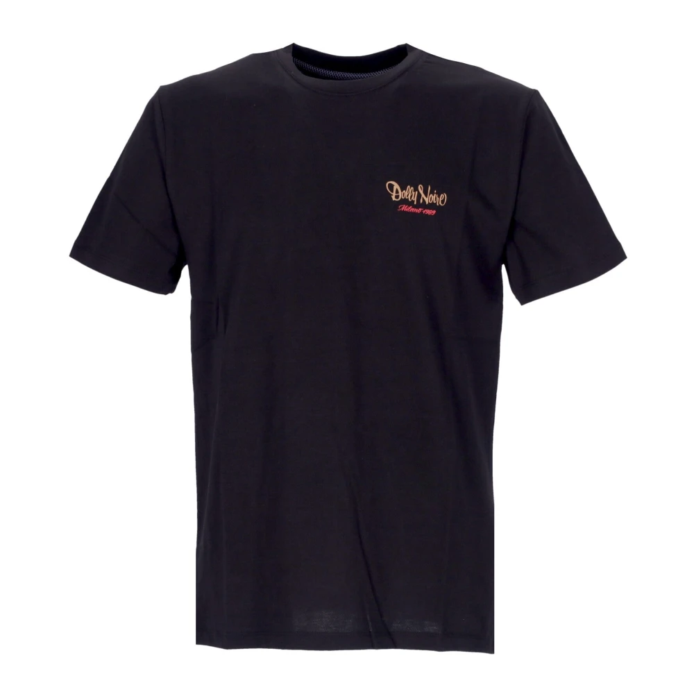 Dolly Noire Vintage Stijl Heren Grafisch T-shirt Black Heren