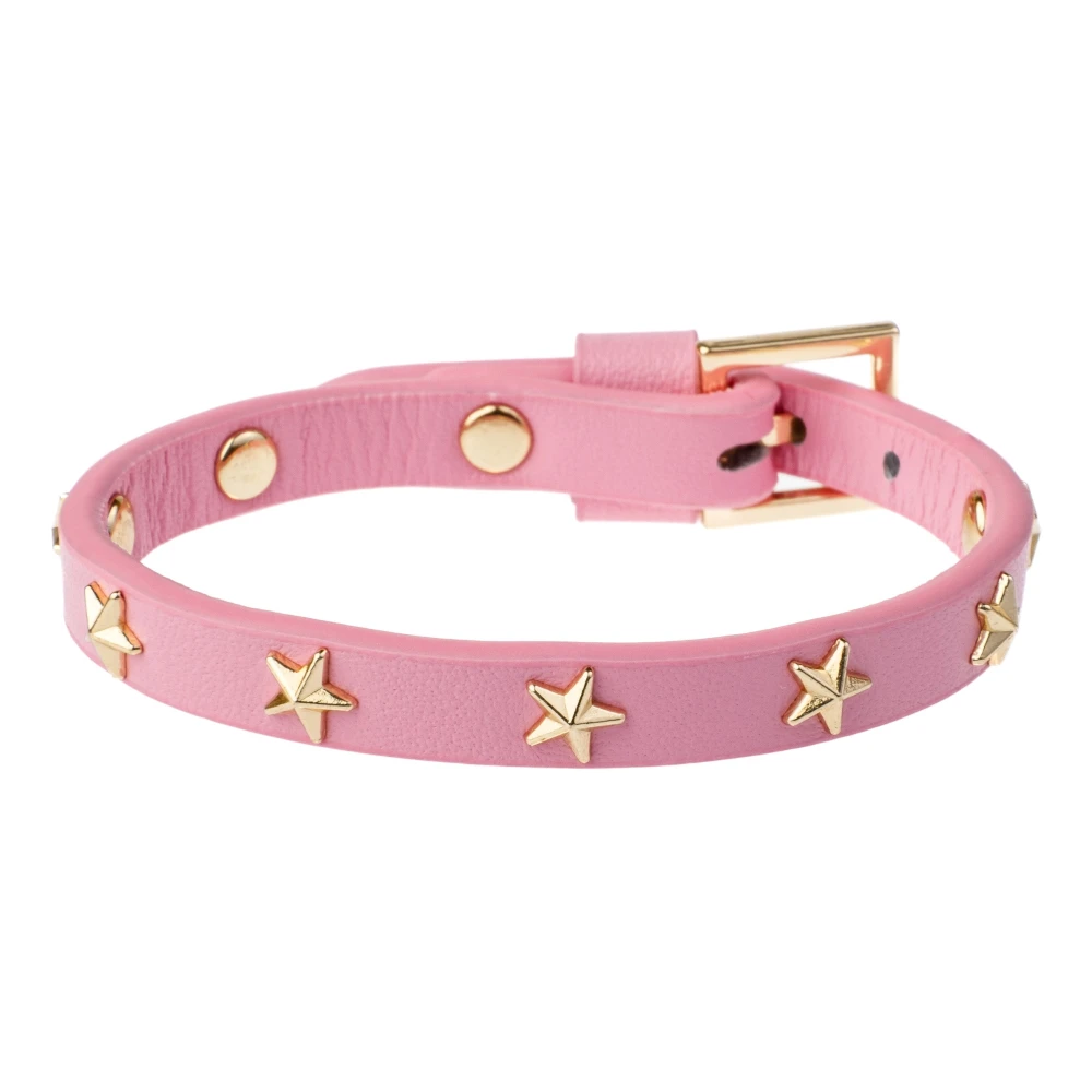 Skinn Star Stud Armbånd Mini Bubblegum Rosa