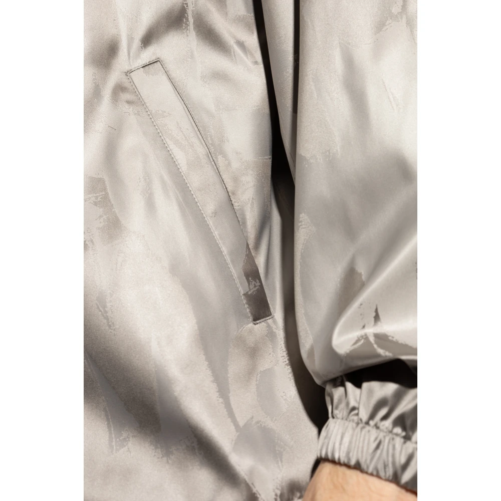 alexander mcqueen Jas met print Gray Heren