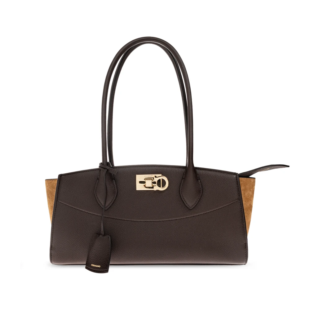 Ferragamo , Damen, Taschen, Braun, One Size - Bild 4