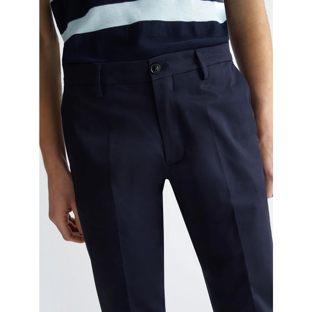 Liu Jo Blauwe Chino Broek voor Mannen Blue Heren