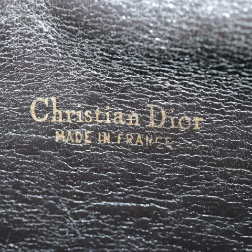 Dior Vintage Pre-owned Canvas dior-bags Brown Dames