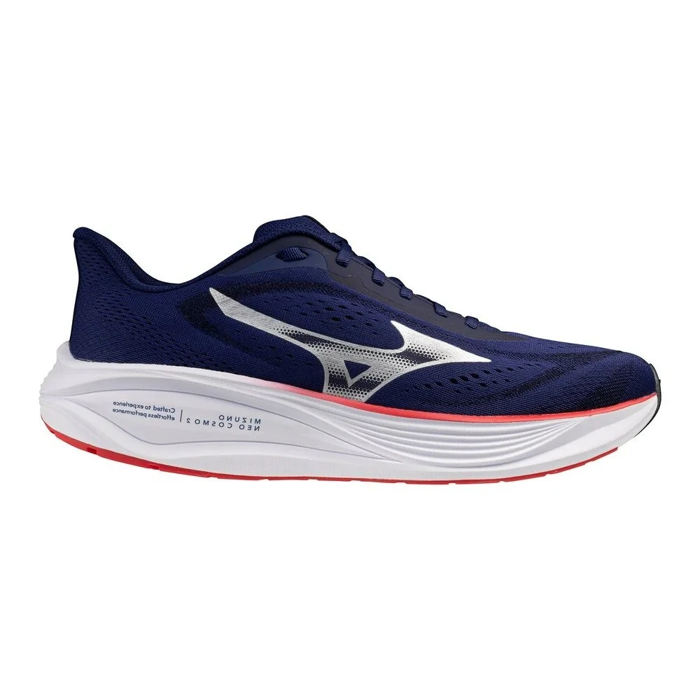 Mizuno Blue Men Trainers - Male - Running Shoes - 9 Uk - Sport