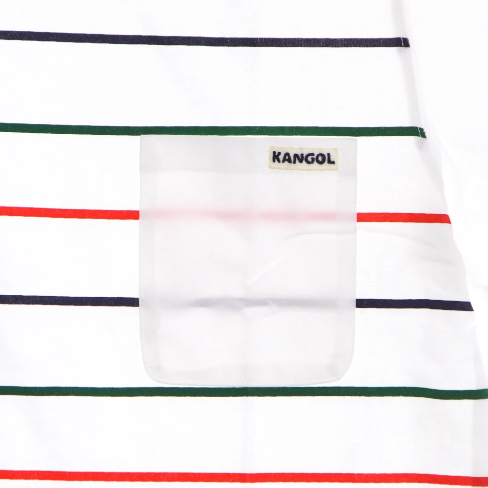 Kangol Gestreept Heritage T-shirt Off White Heren