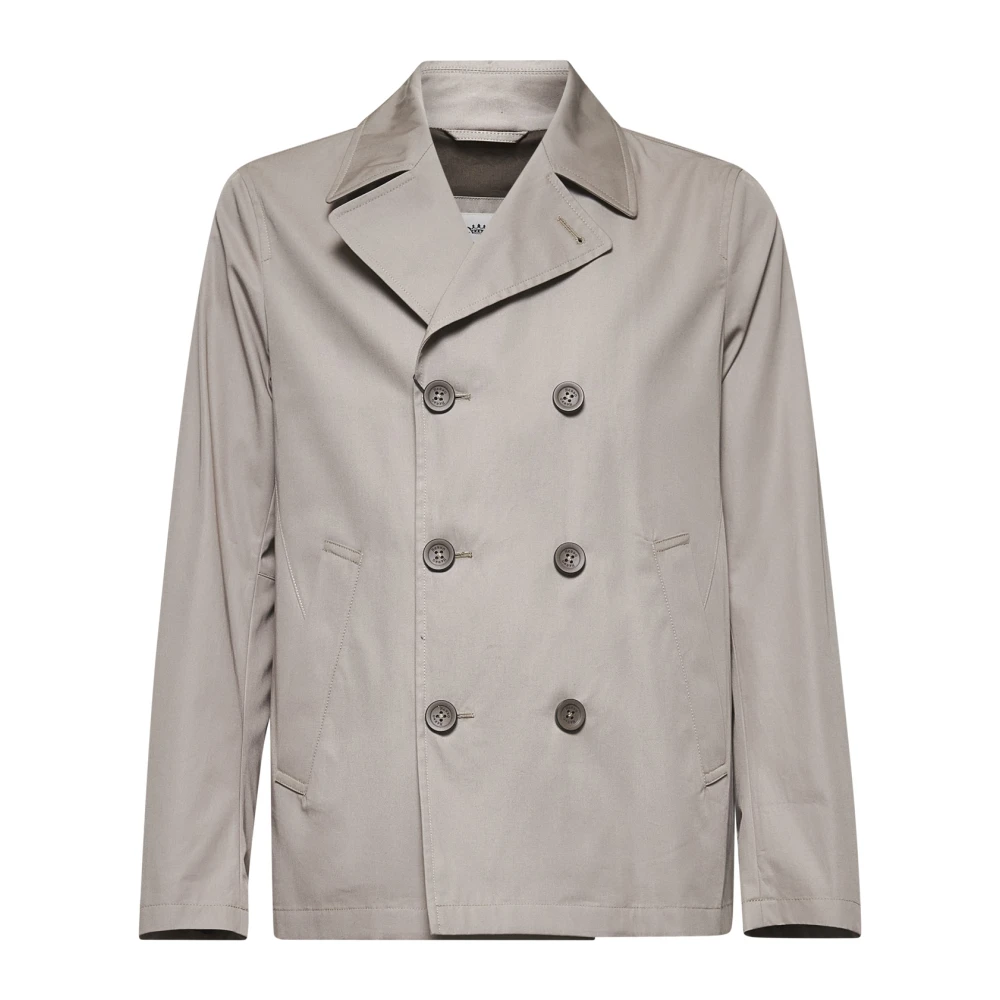 Herno Hombre Gris Abrigos, Talla: L