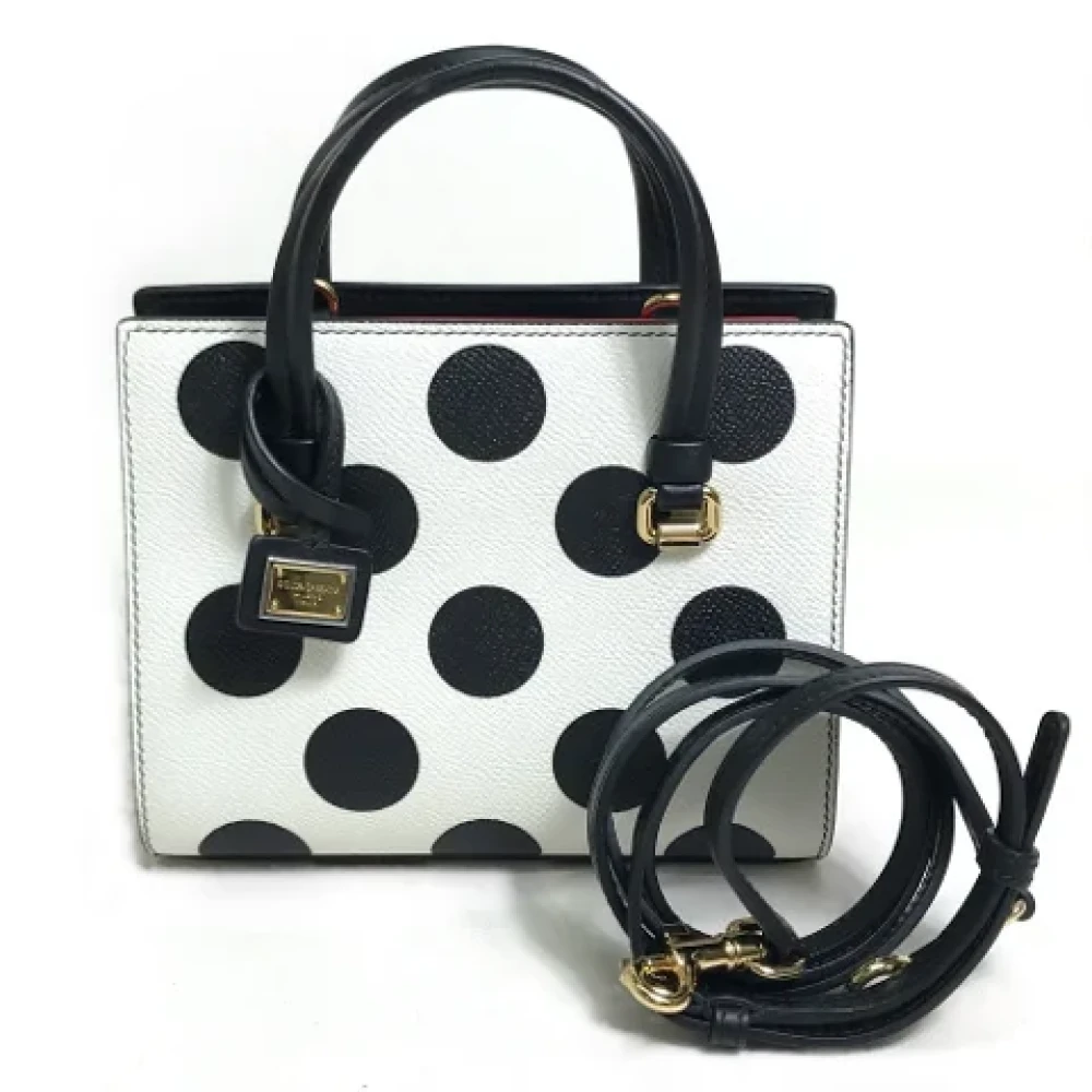 Dolce & Gabbana Pre-owned Leather handbags White Dames