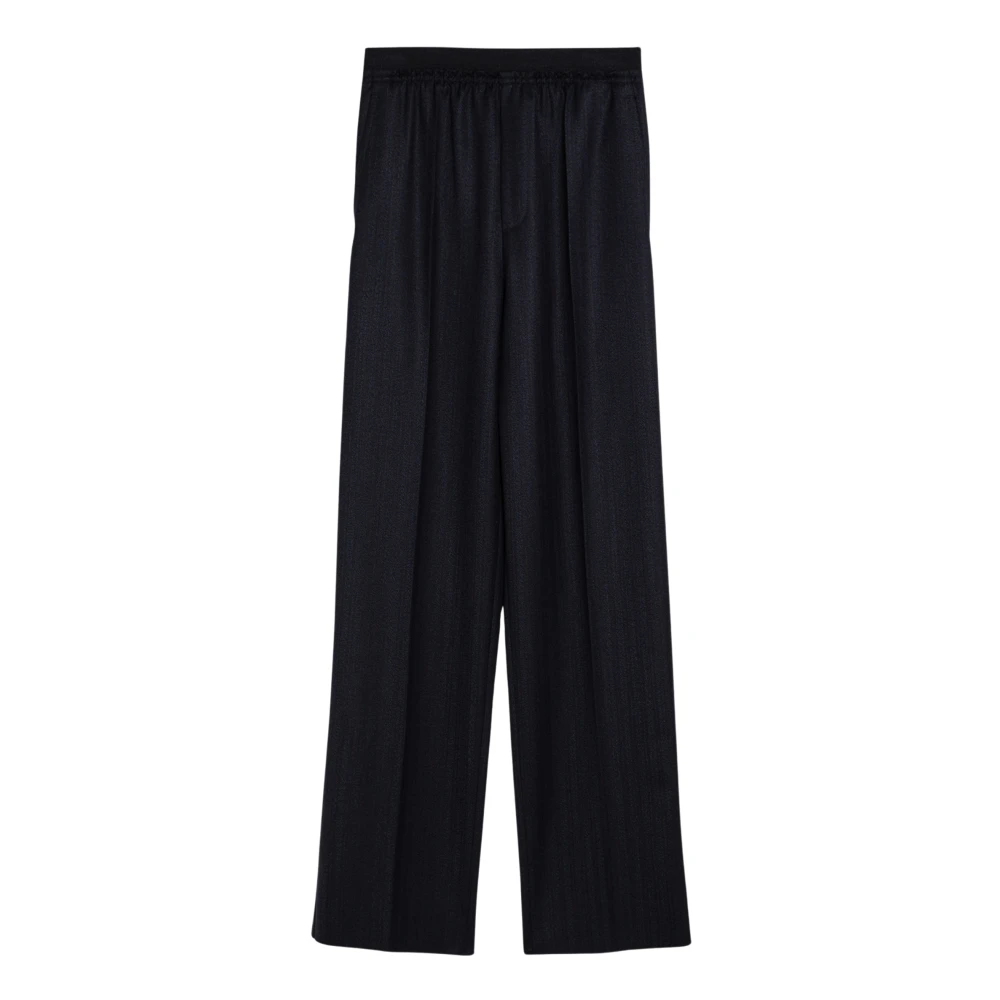 Bottega Veneta Regular Fit Broek Blue Dames