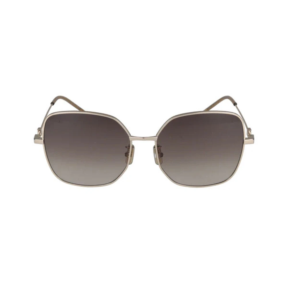 Givenchy Unisex Brown Square Metal Sunglasses Gradient Lenses