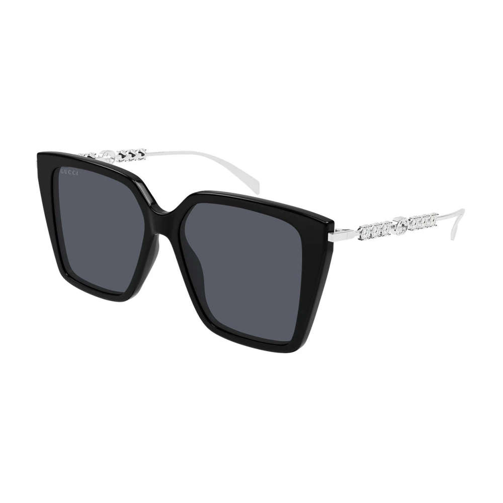 Gucci Women's Gray Oversized Butterfly Sunglasses - Sunglasses - 54 Mm - Accessories