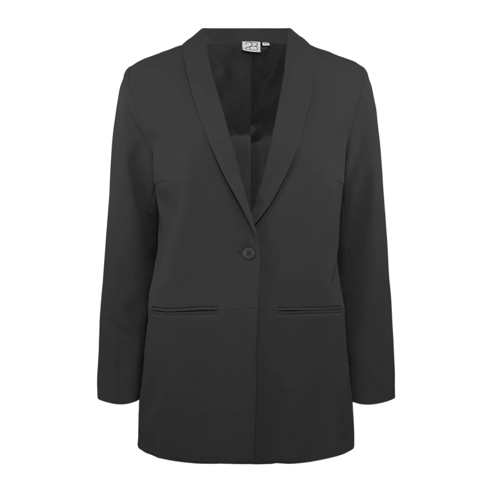 2-Biz Blazer dames stijlvol en elegant Black Dames