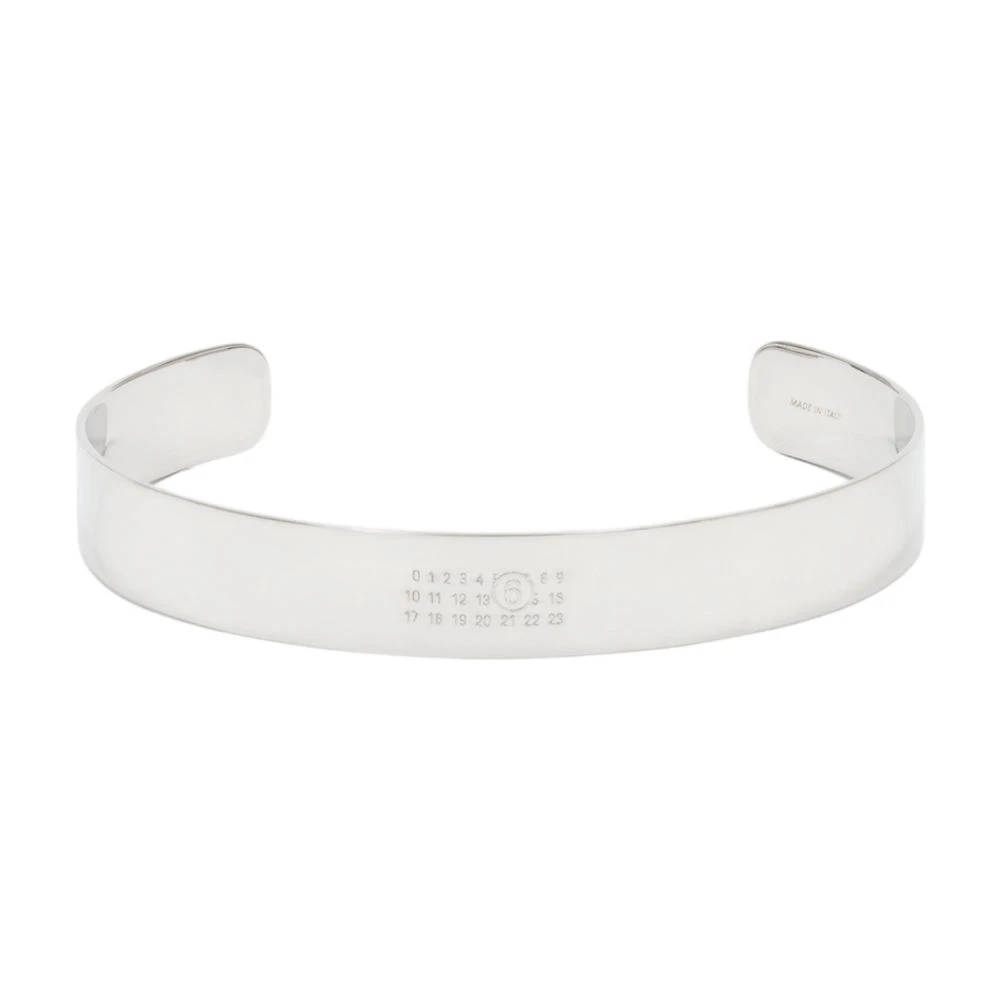 Mm6 Maison Margiela Women's Gray Minimal Choker - Bracelets - S - Accessories