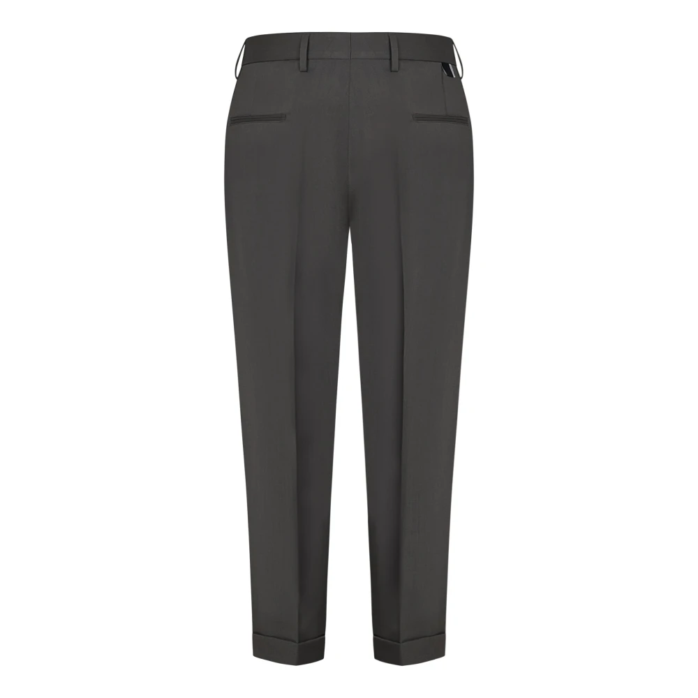 Low Brand Suit Trousers Gray Heren