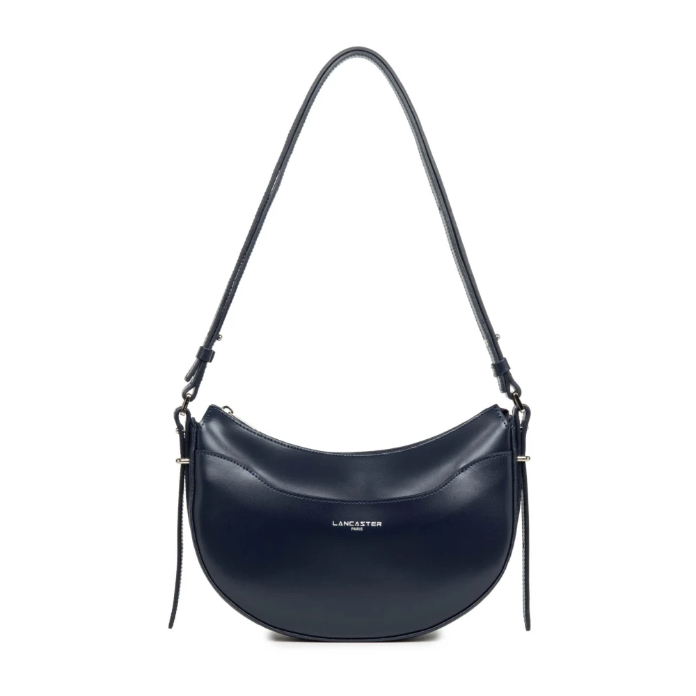 Lancaster Blue Stylish Zippered Half Moon Bag - Female - Shoulder Bags - One Size - Bags