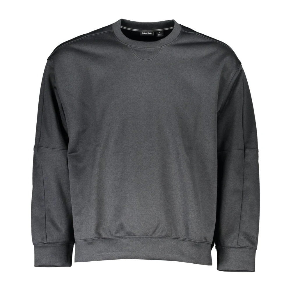 Calvin Klein Zwarte Heren Sweatshirt Lange Mouw Sport Black Heren