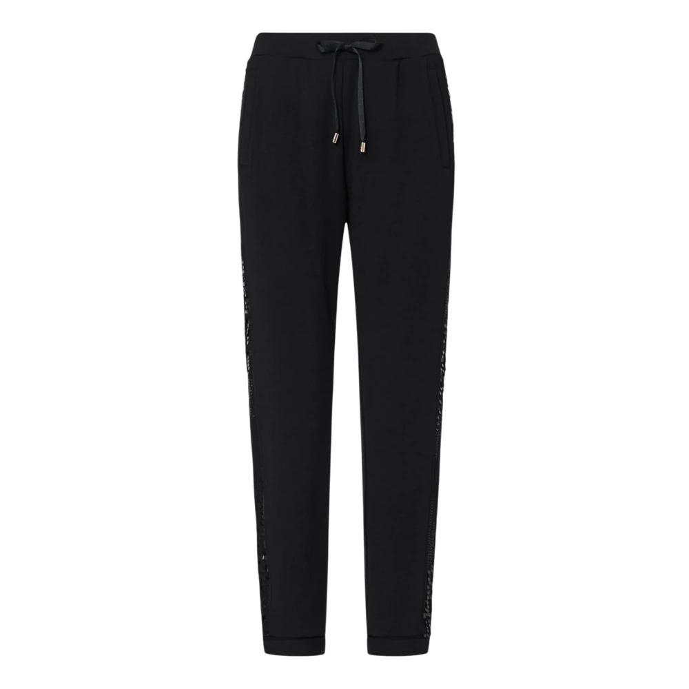 Liu Jo Donna Nero Pantaloni, L, New,